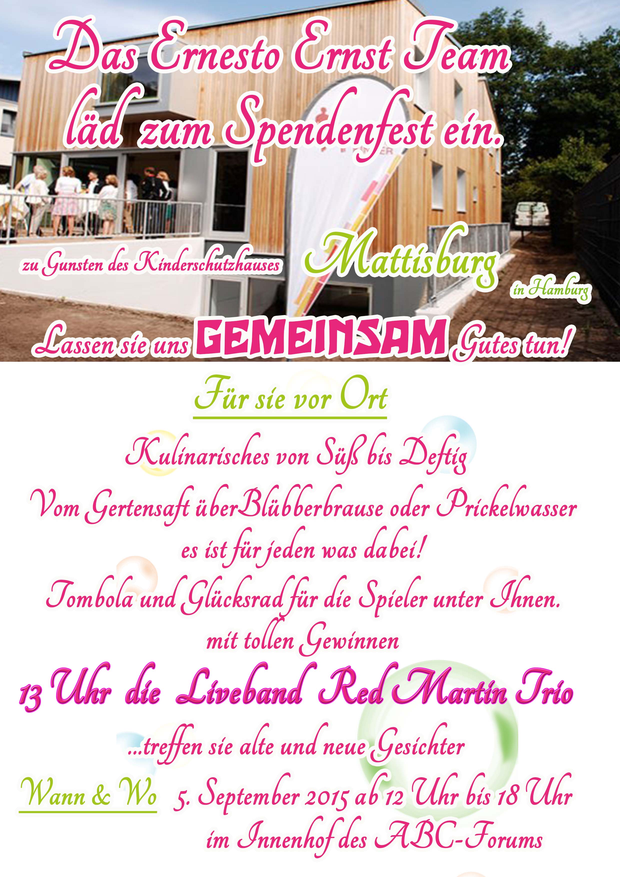 Poster A4Spendenfest